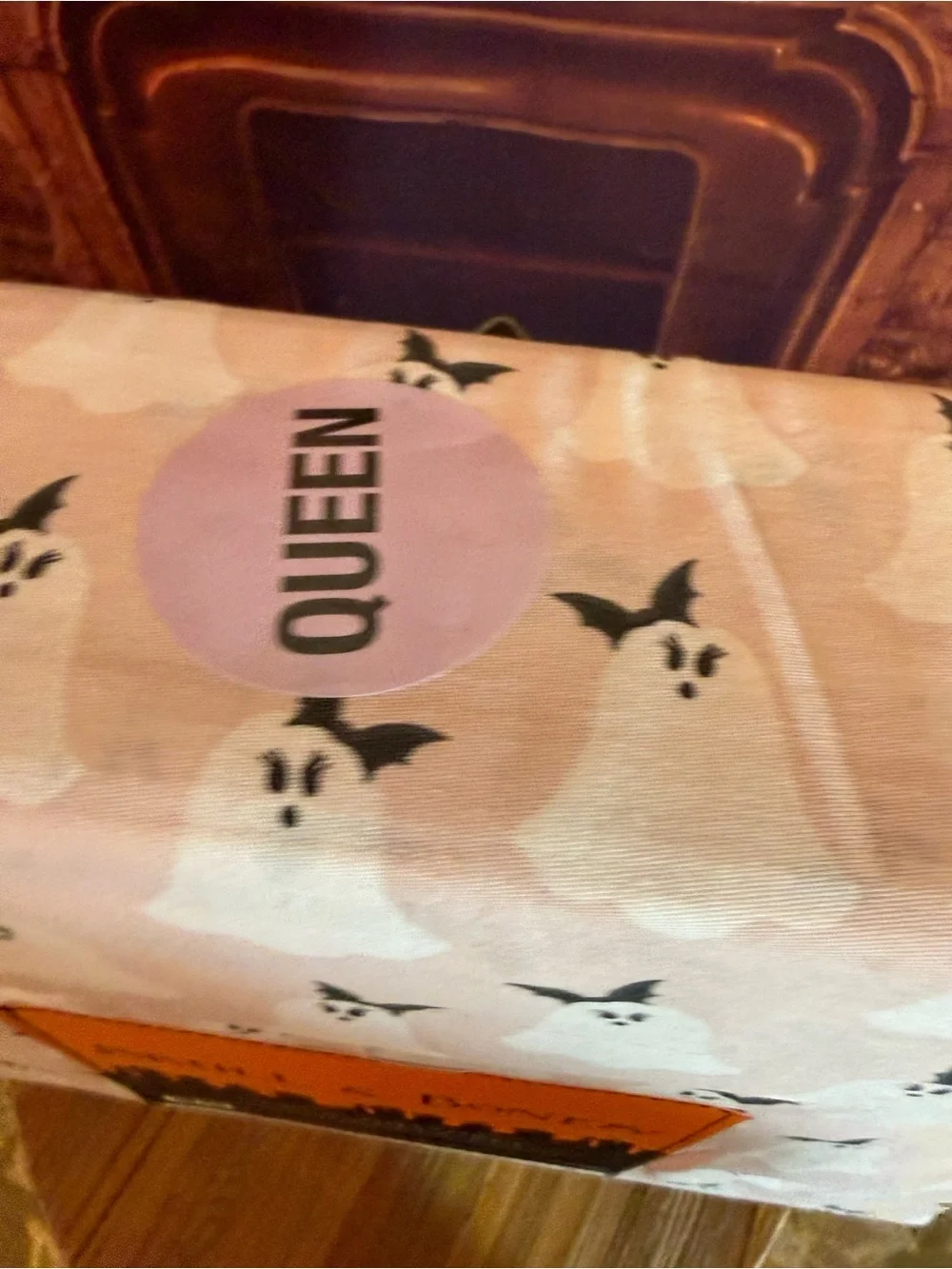 Skull & Bones Pink Ghost Queen Sheet Set NWT Summerween Halloween 🎃 Cotton